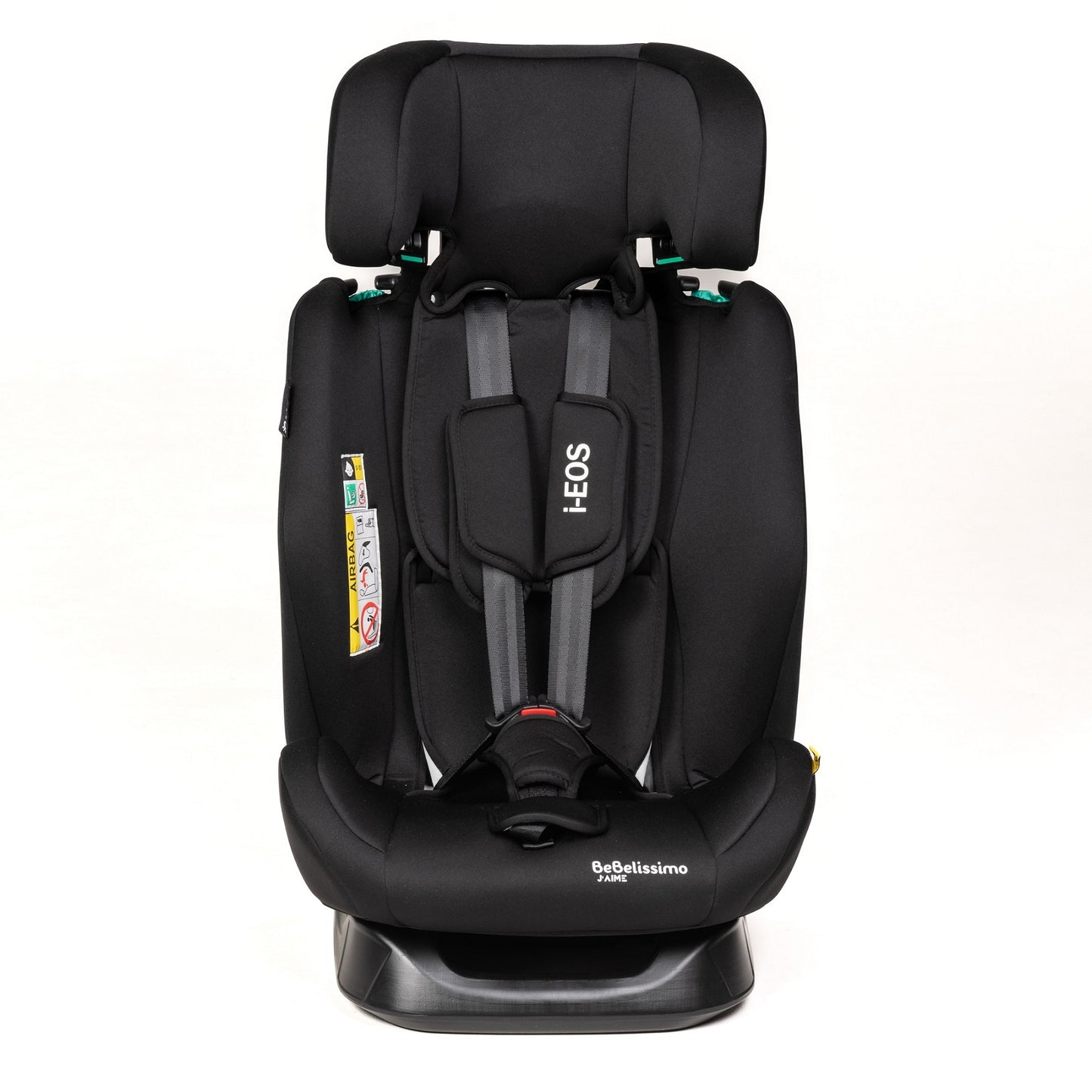 BEBELISSIMO - Siège auto I-size - groupe 0+/1/2/3 - (0-36kg) - Inclinable - 40 -150cm - i-EOS - noir