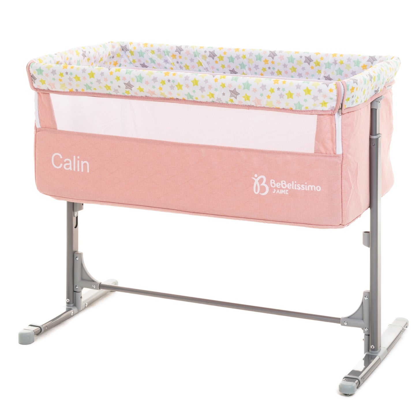 BEBELISSIMO - Lit Cododo - berceau bébé - lit bébé - Calin avec mobile musical - dès la naissannce - rose