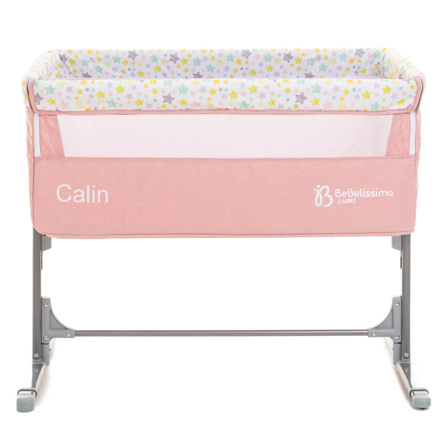 BEBELISSIMO - Lit Cododo - berceau bébé - lit bébé - Calin avec mobile musical - dès la naissannce - rose