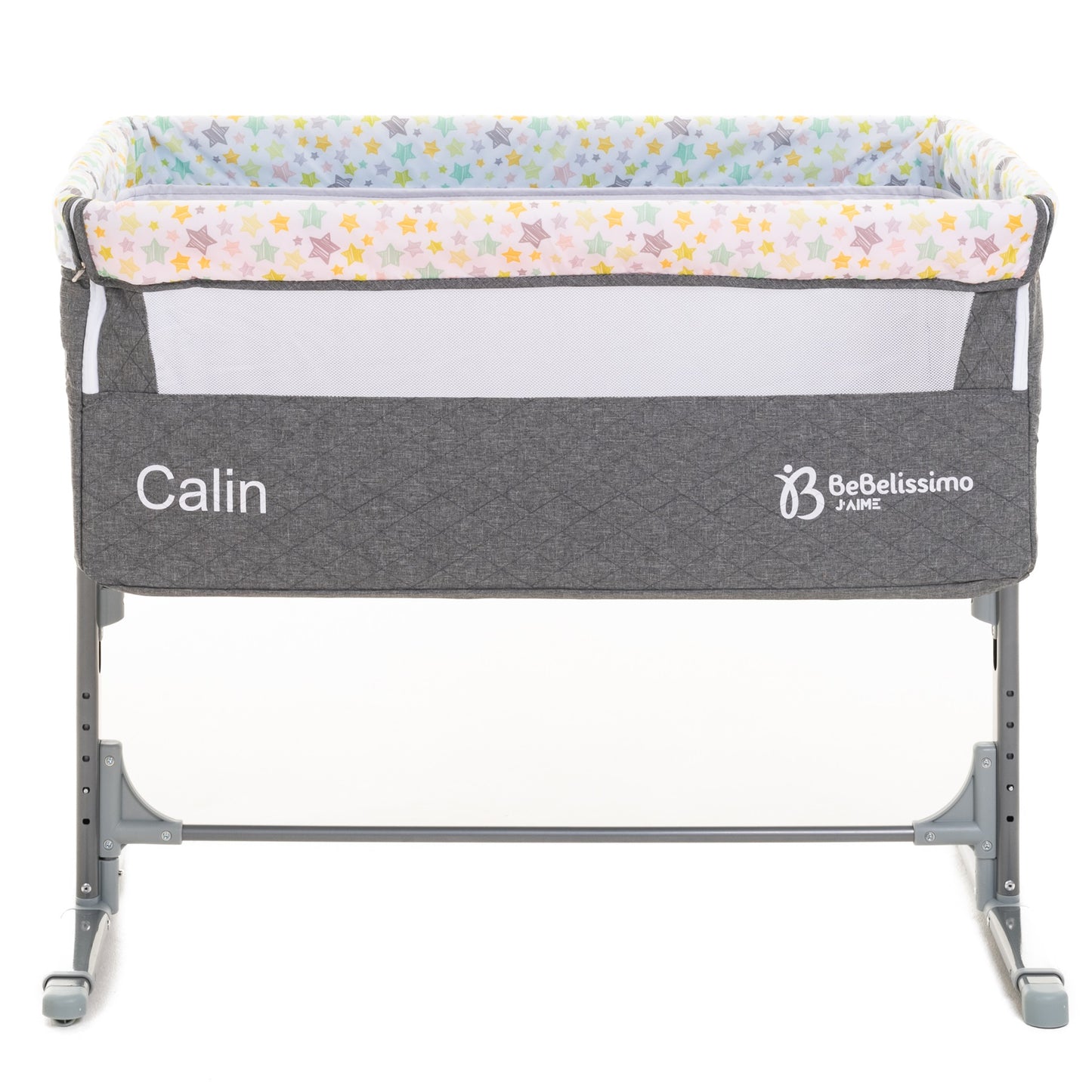 BEBELISSIMO - Lit Cododo - berceau bébé - lit bébé - Calin - dès la naissannce - gris