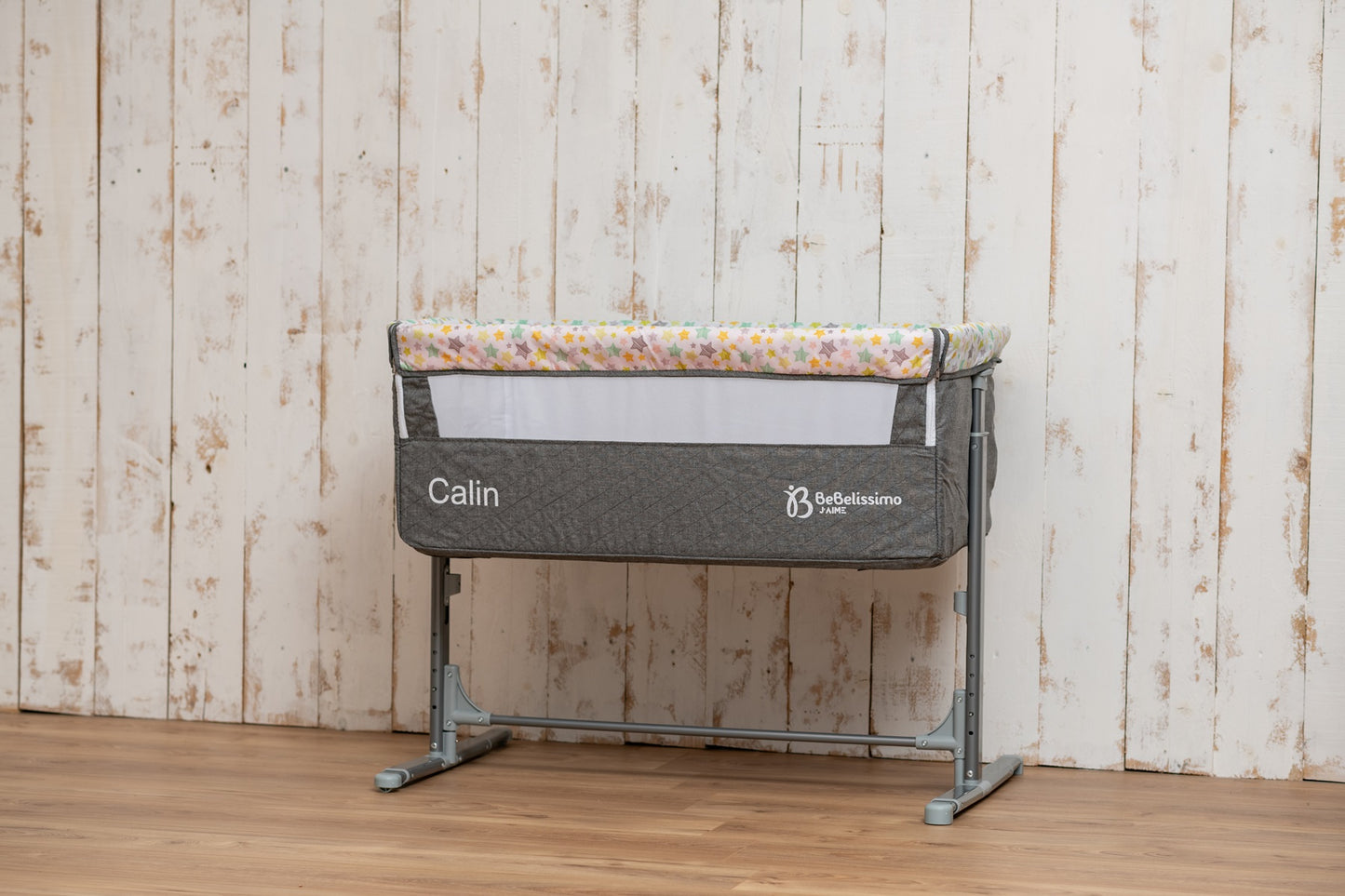 BEBELISSIMO - Lit Cododo - berceau bébé - lit bébé - Calin - dès la naissannce - gris