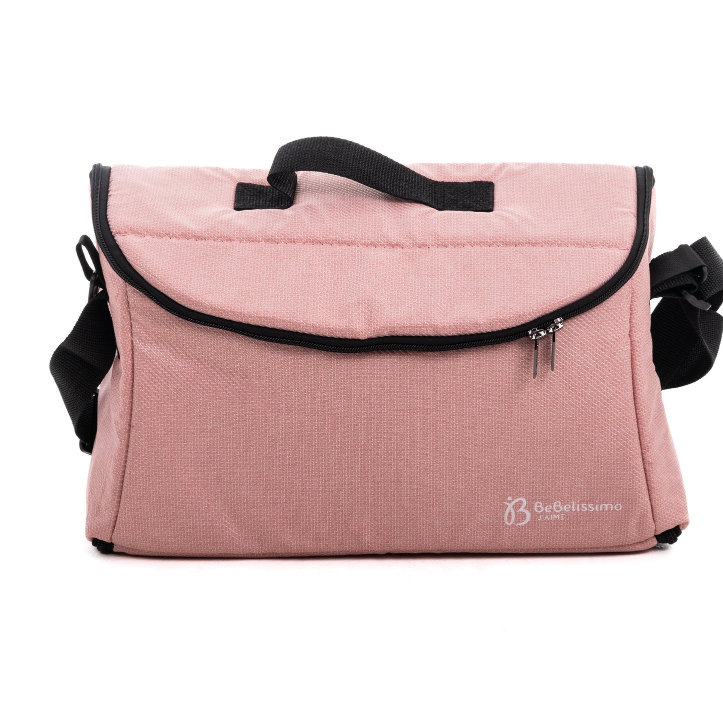 BEBELISSIMO - Poussette combinée trio 3 en 1 - siège auto 0m – nacelle – dès la naissance – jusqu’à 22kg – Victoire I-Size - rose
