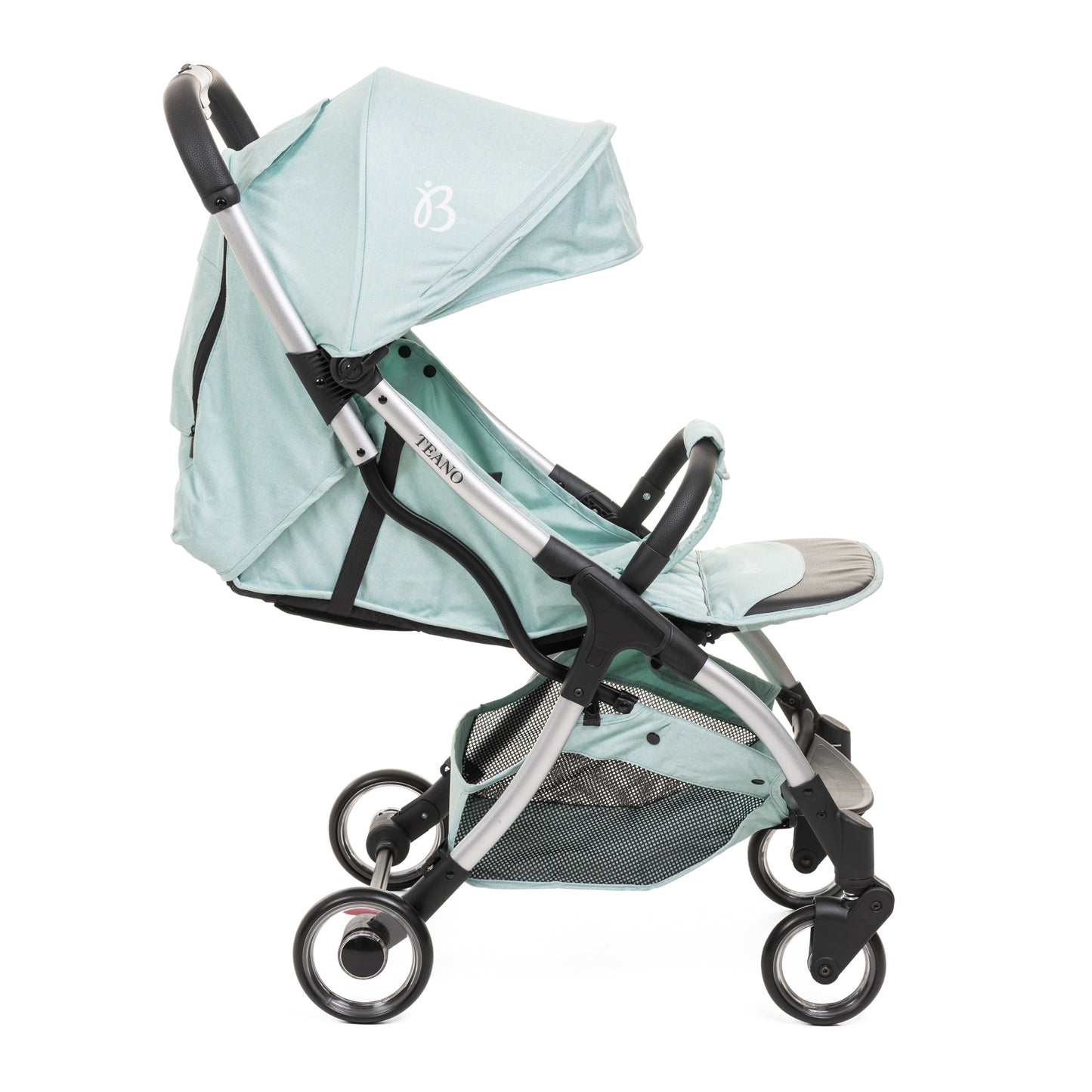 Bebelissimo - Poussette bébé Citadine Ultra Compacte - De 0 à 36 mois - Teano - vert