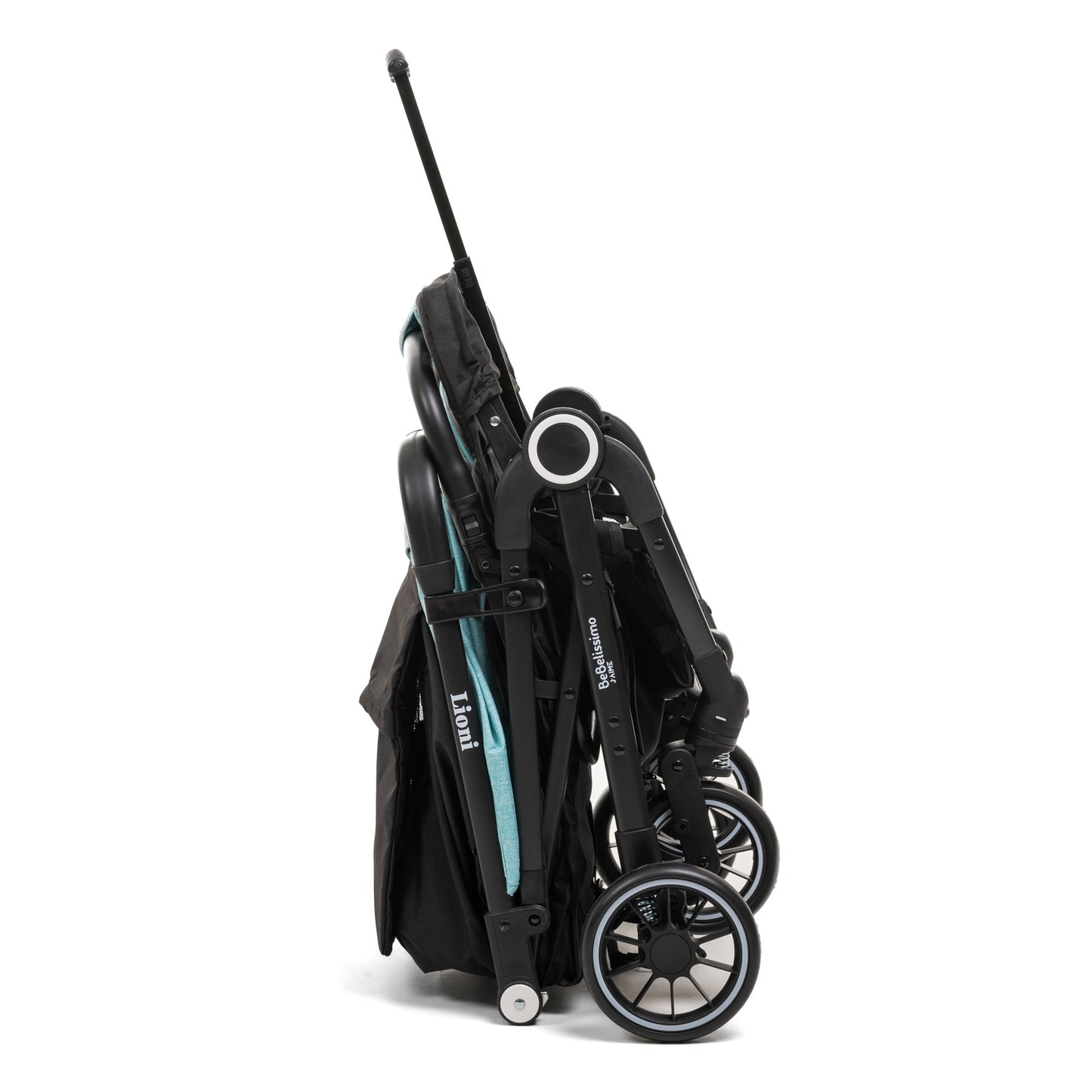 Bebelissimo - Poussette bébé Citadine Ultra Compacte - De 0 à 36 mois - Lioni -0-22kg - vert