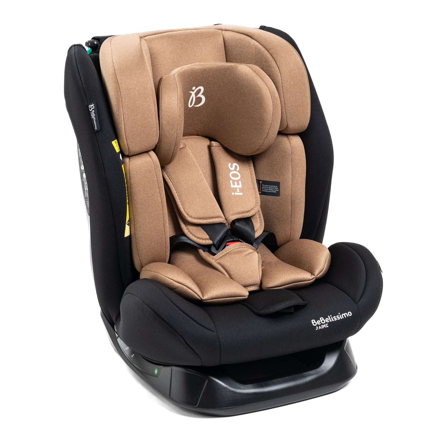 BEBELISSIMO - Siège auto I-size - groupe 0+/1/2/3 - (0-36kg) - Inclinable - 40 -150cm - i-EOS - beige