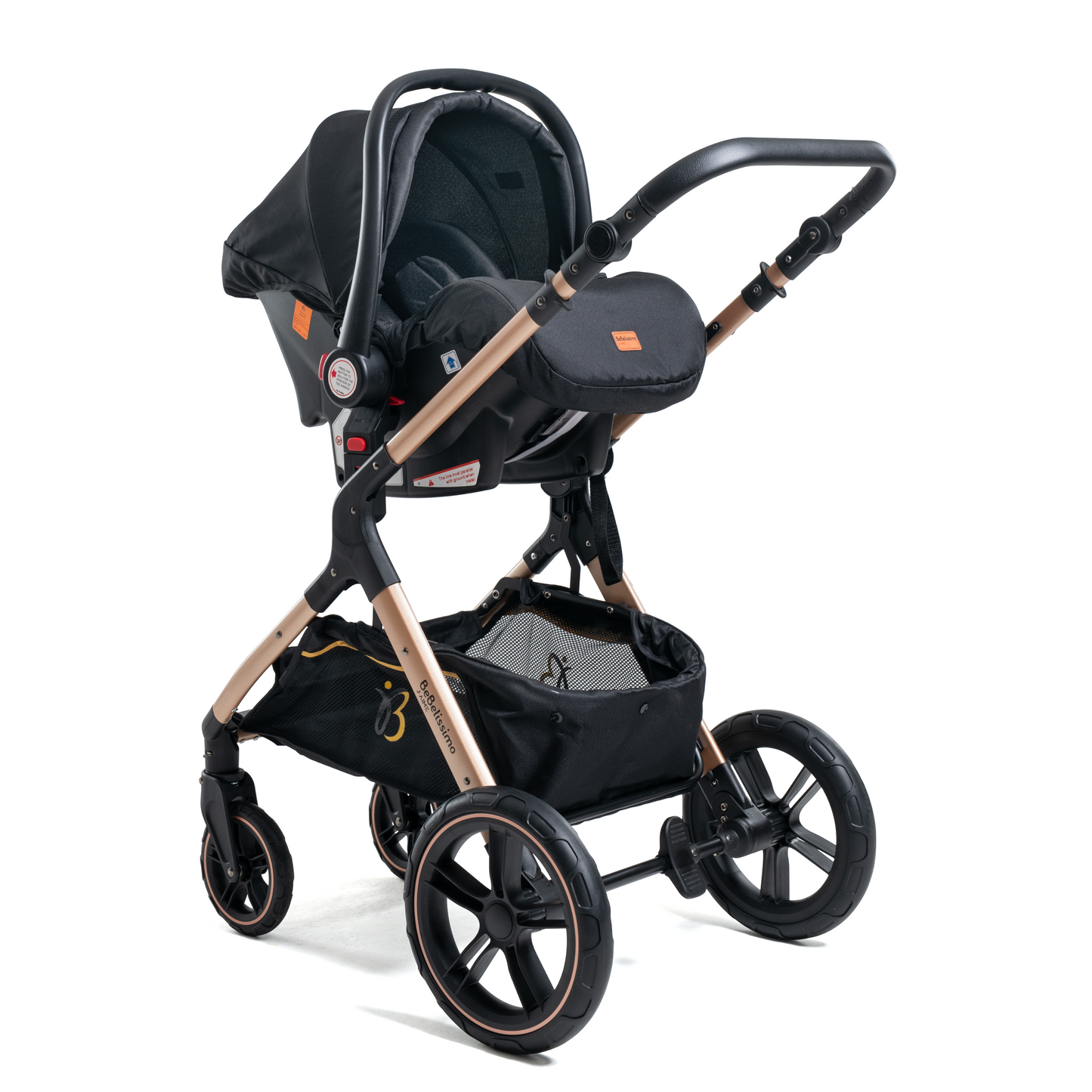 Bebelissimo - siège auto 0-13 kg cosy 0+ noir