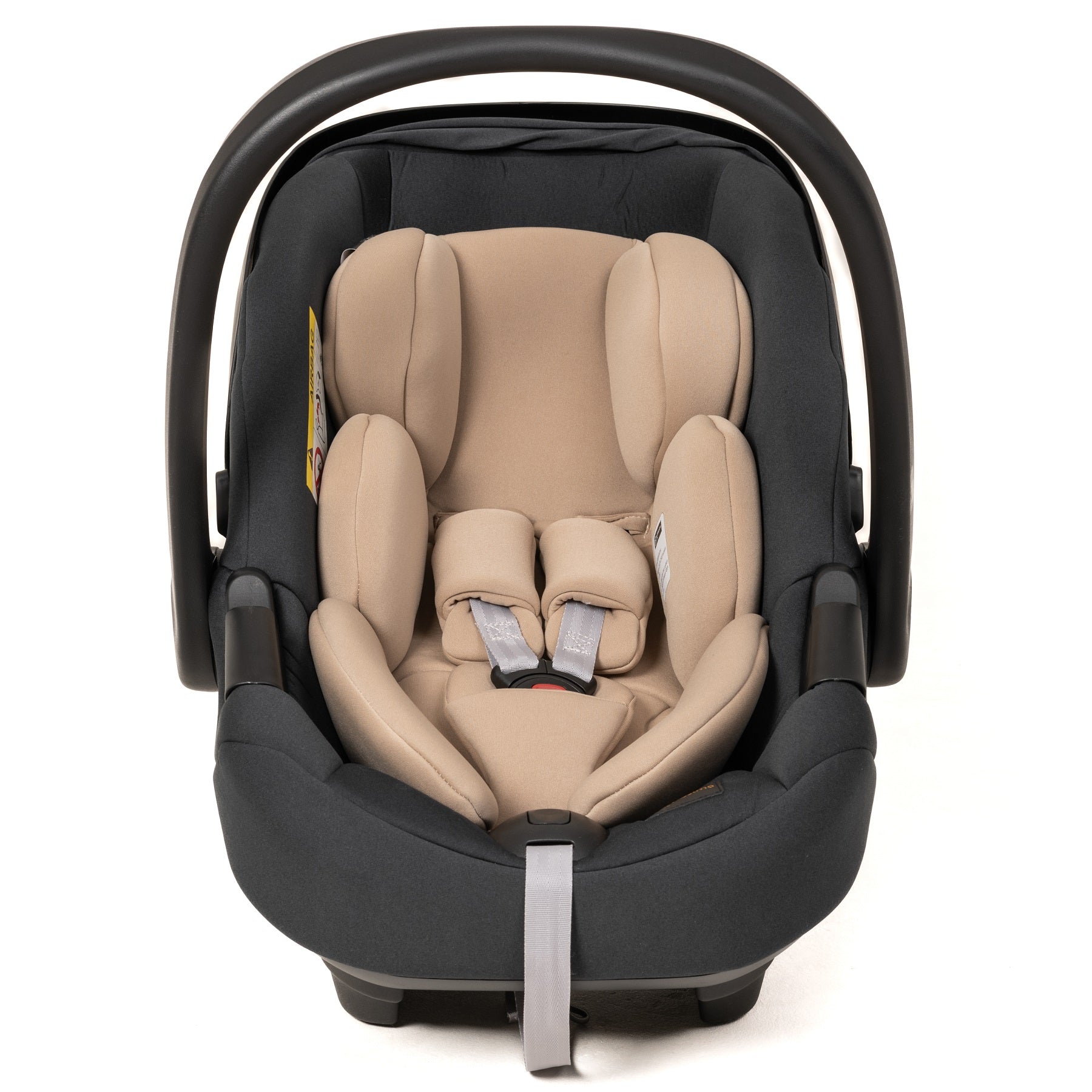 BEBELISSIMO - Siège auto Isofix - pivotant 360 ° - groupe 0+/1/2/3 -  (0-36kg) - Hellios - beige / noir