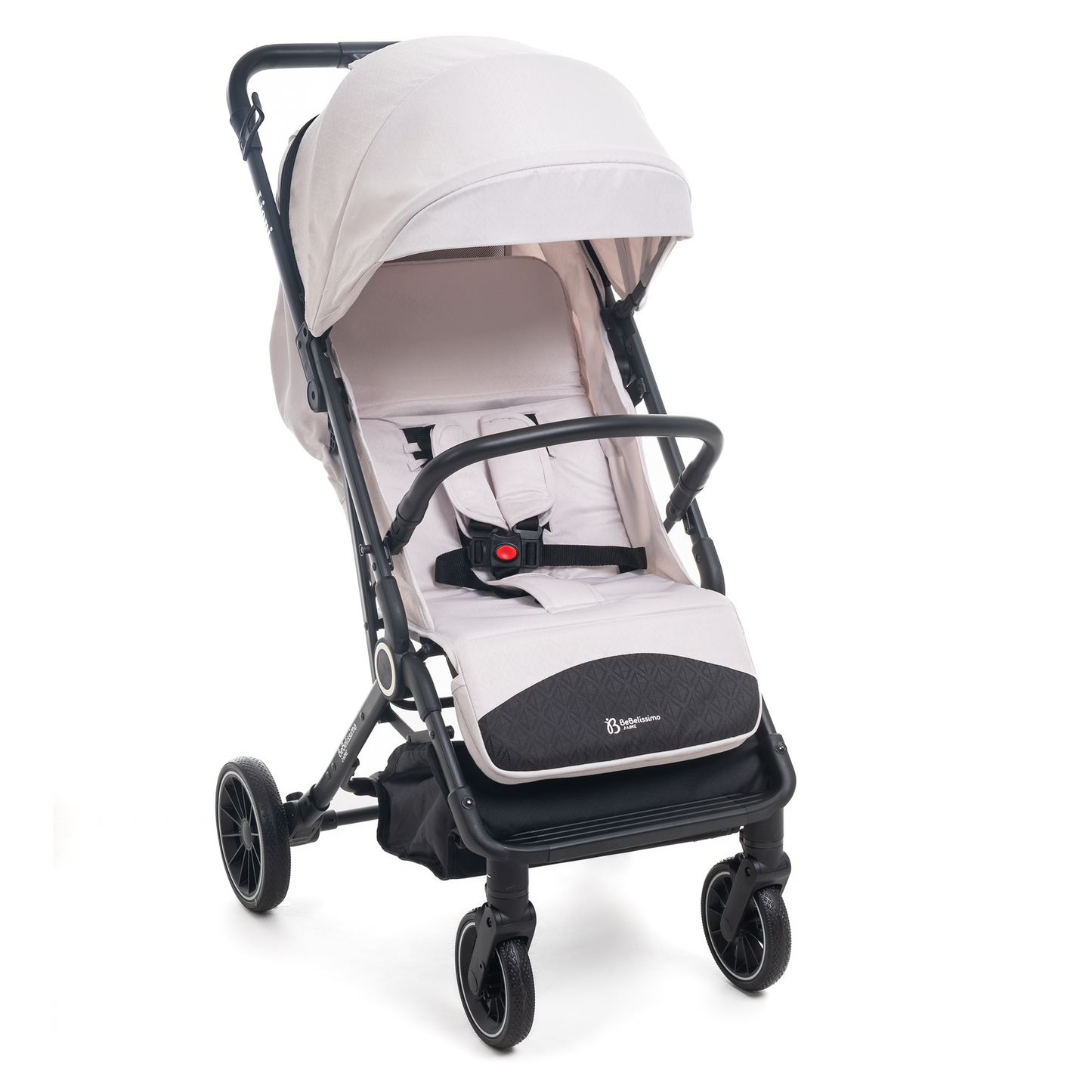BEBELISSIMO - Poussette combinée duo 2 en 1 - siège auto 0+ Lioni – dès la naissance – jusqu’à 22kg - beige