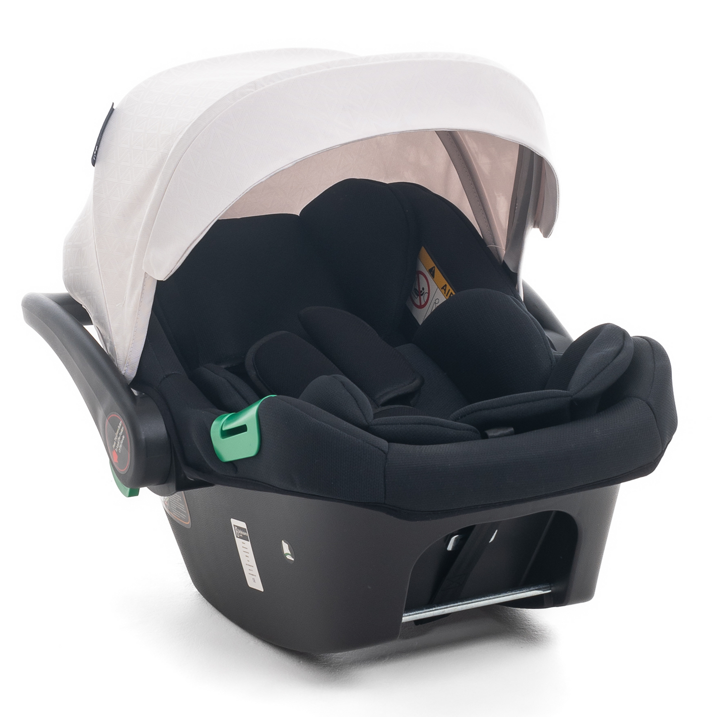 BEBELISSIMO - Poussette combinée duo 2 en 1 - siège auto 0+ Lioni – dès la naissance – jusqu’à 22kg - beige