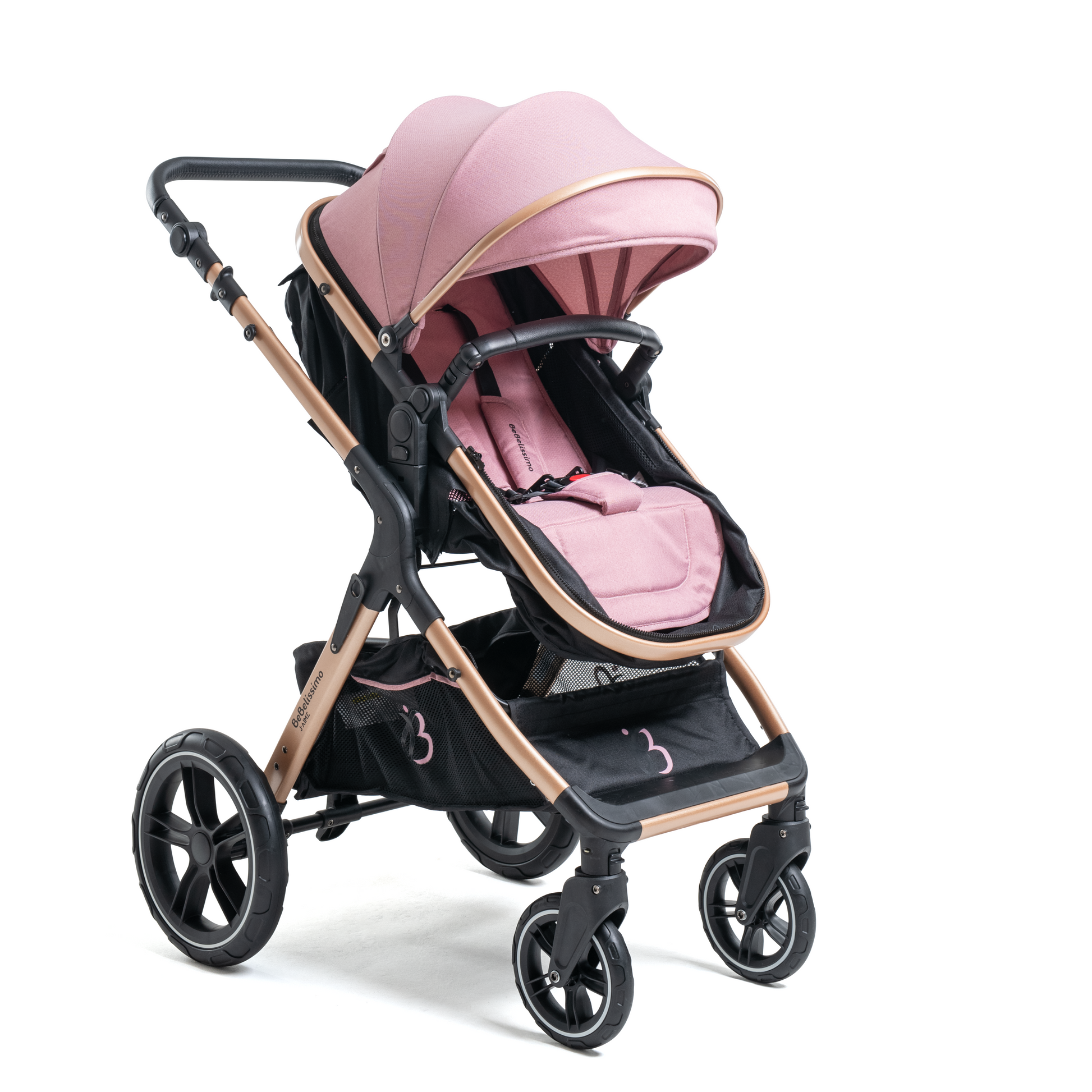Poussette trio rose pas cher on sale